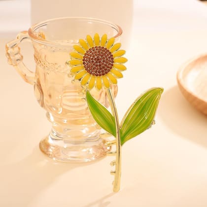 Sunflower Hair Claw Clip for Women & Girls