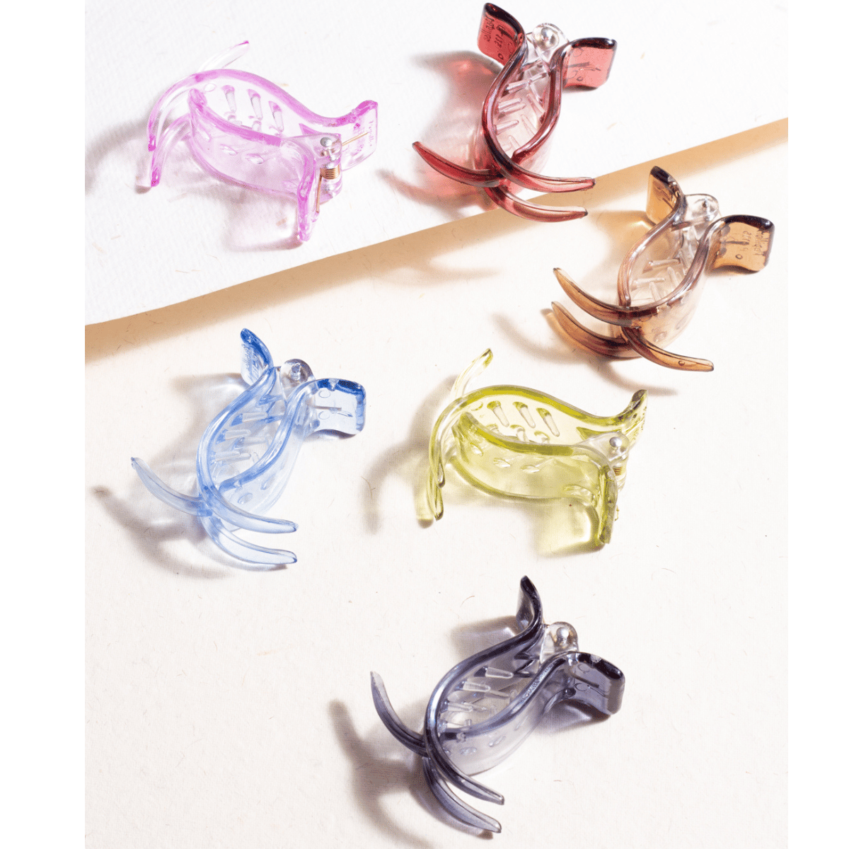 Plastic Teeth Style Claw Set of 6pcs