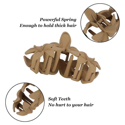 Matte Hair Claw Clip Set of 4pcs