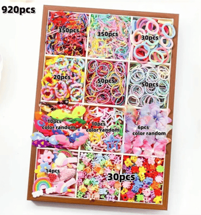920pcs Cute Hair Accessories Set 920pcs Cute Hair Accessories Set