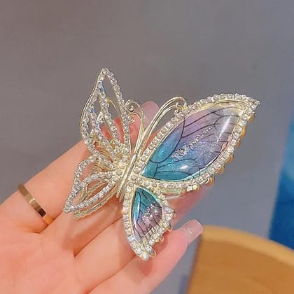 Luxury Butterfly Hair Claw Clip