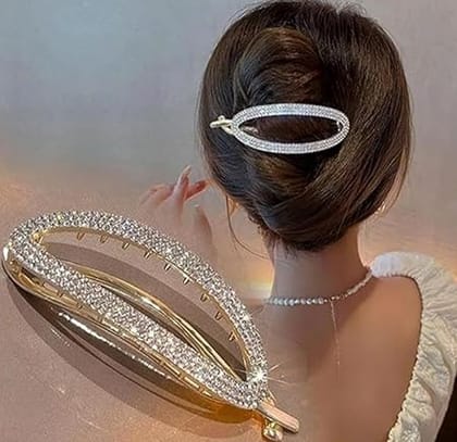 Elegant Rhinestone Hair Claw Clip