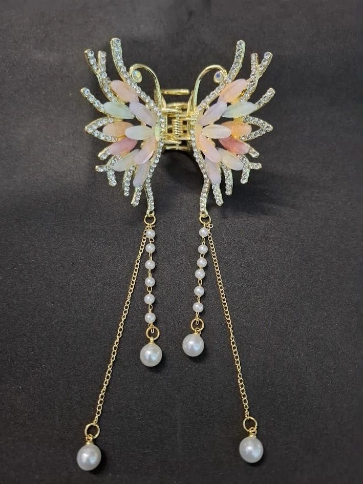 Blubby Butterfly Hair Claw Clip