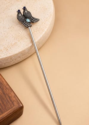  Elegant Peacock Design Juda Hair Stick